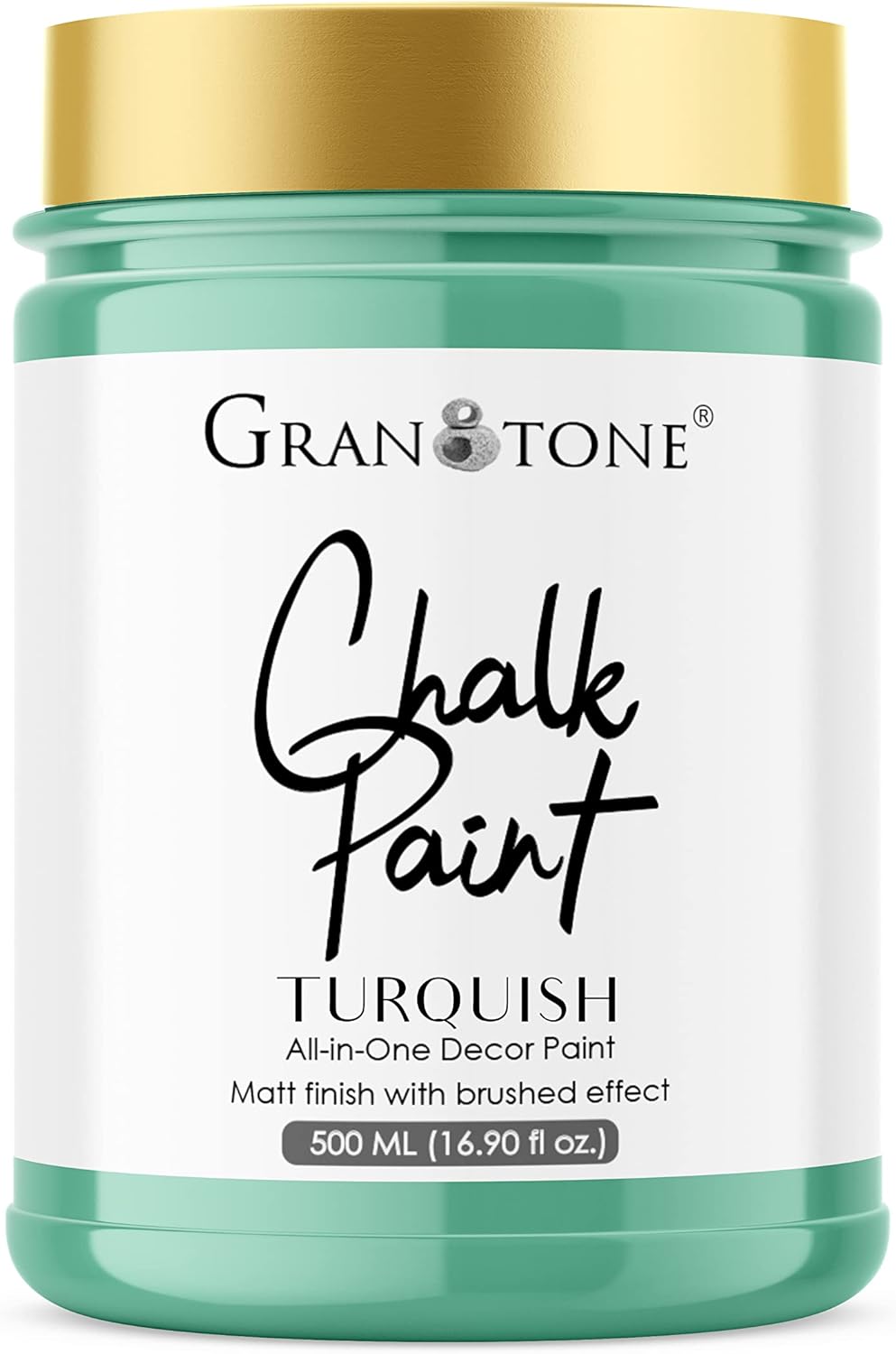 GRANOTONE Chalk Paint Multipack 500 ML | Eco Friendly Matt Finish Acrylic Paint for Furniture Home Décor DIY Wood Metal Fabric