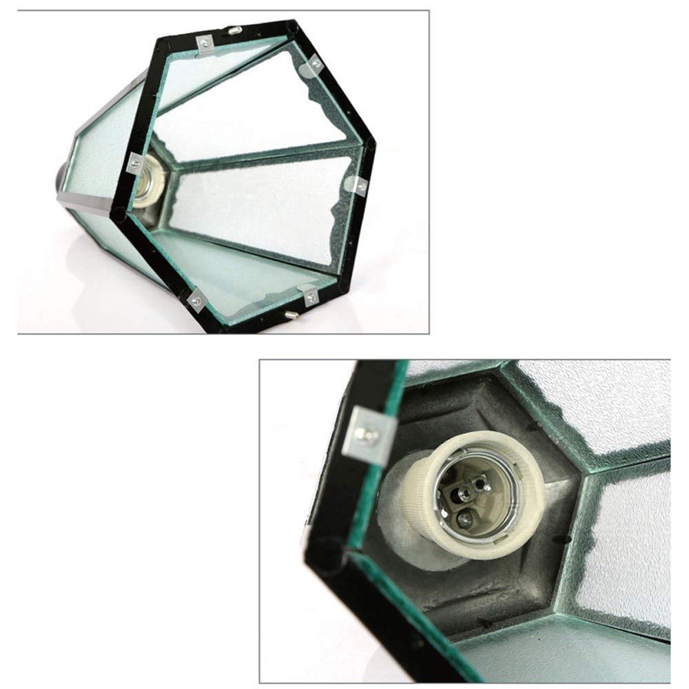 Luci da Giardino Europee Luci paesaggistiche Retro per Esterni Casa LED Palo Alto Giardino Impermeabile Lampione Stradale per Esterni Villa Giardino Comunità Lampione da,Bronze_170cm