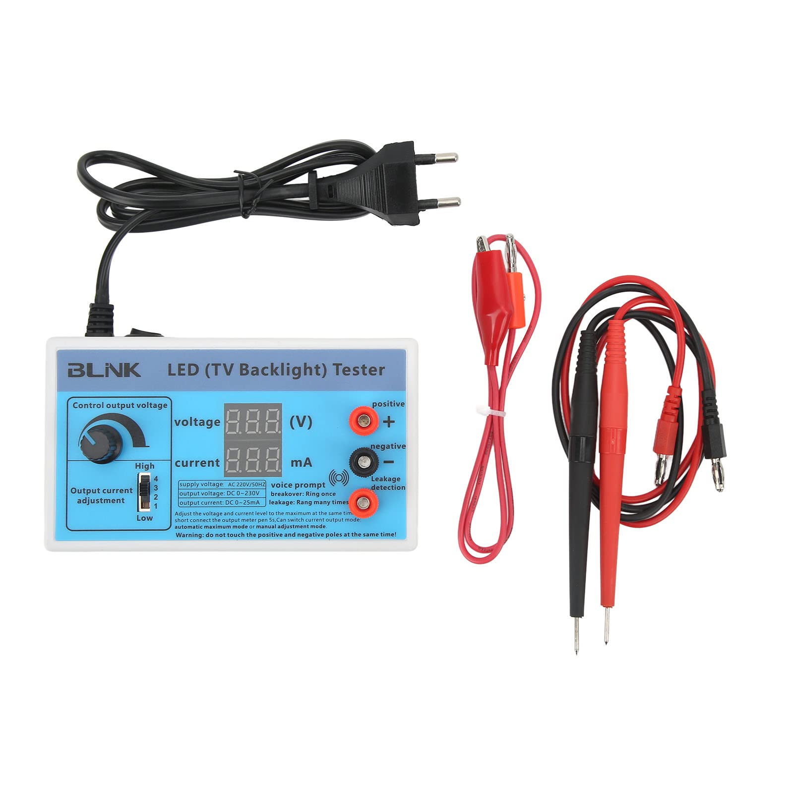 LED TV Backlight Tester Multifunktionsstreifen Perlen Rep Tool Light Detektor 0? Ausgabe von LED -TV -Hintergrundbeleuchtung Getestete Strips Beads Rep Tooltv Backlight Testerled Testerled