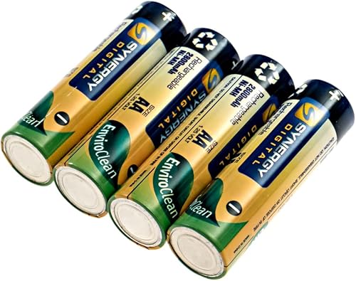 Synergy Digital Batería para monitor de bebé, funciona con Philips Avent SCD501/10 Monitor de bebé, (Ni-MH, 1.25V, 2800 mAh) Batería AA recargable