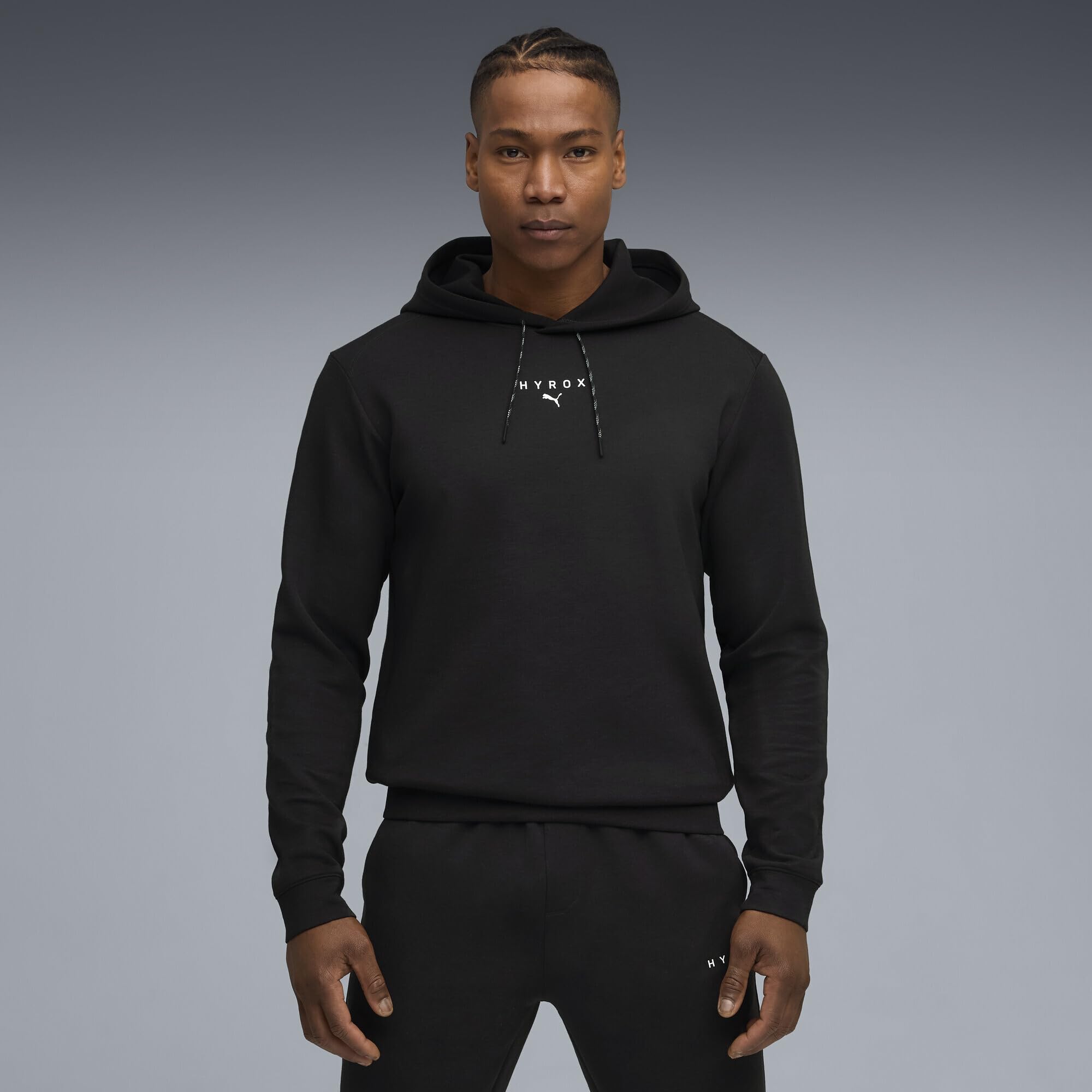 PUMA Sudadera con Capucha para Hombre M X Hyrox Cloudspun