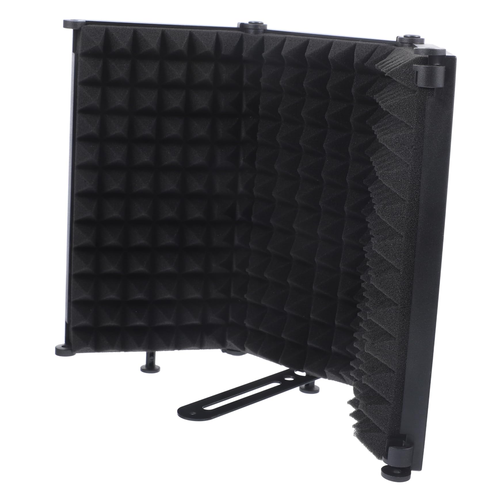 SUPVOX Filtro Anti-pop Per Microfono in Ferro Schermo Isolante Pieghevole Copertura Antivento Forma Accessori Per Registrazione Vocale