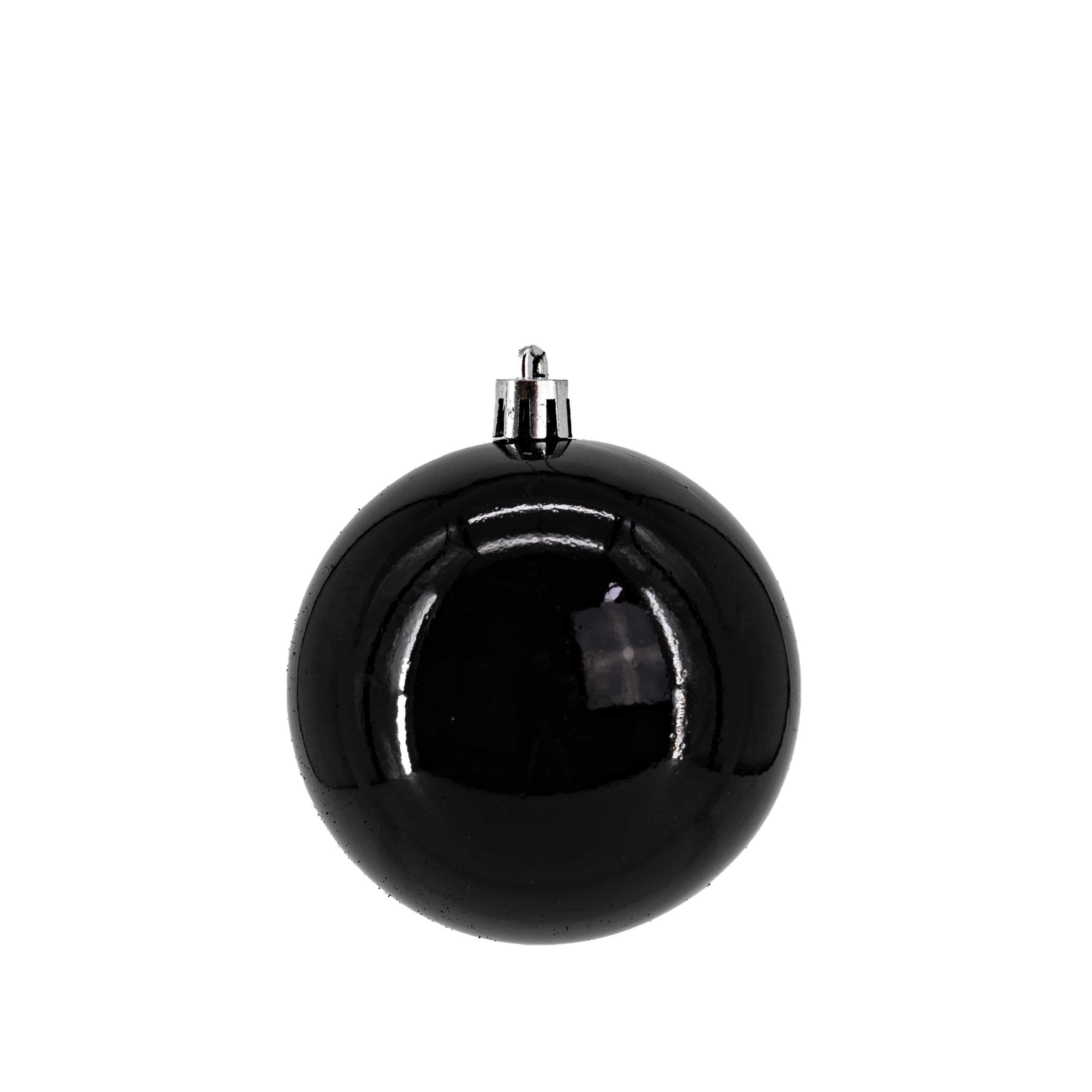 Kunststoff Weihnachtskugel schwarz 2 Sets - 68 Stück Ø 8cm Deko Kugel Christbaumschmuck Mix Glitzer Matt Gemustert Glänzend