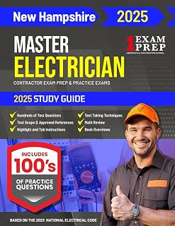 2025 New Hampshire Master Electrician Exam Prep and Study Guide: Contractor Exam Preparation & Practice Exams