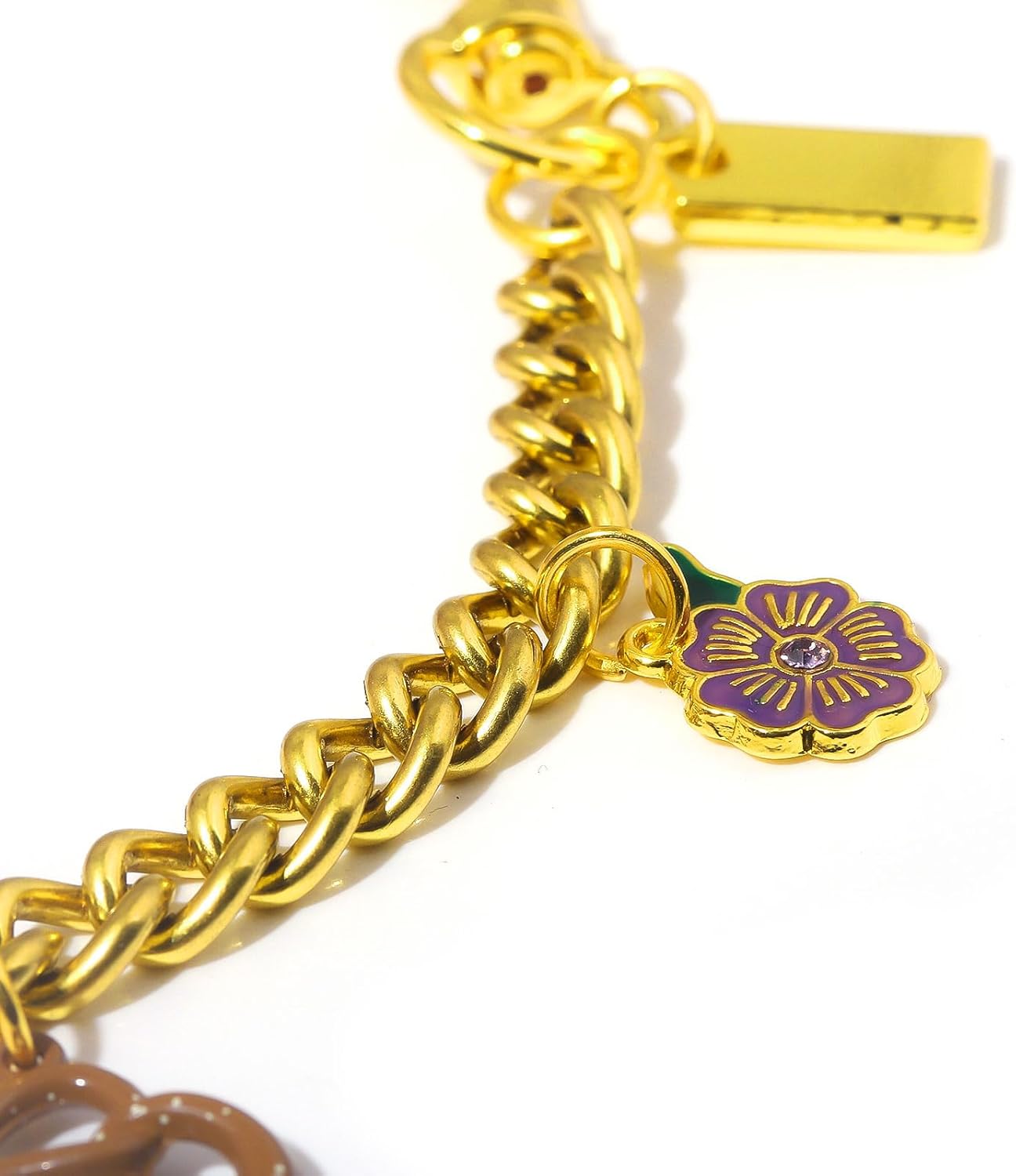 Bag Purse Charm Chain for Handbags - Gold Key Chain Accessories - Cute Keychain Gifts for Women - Image 5