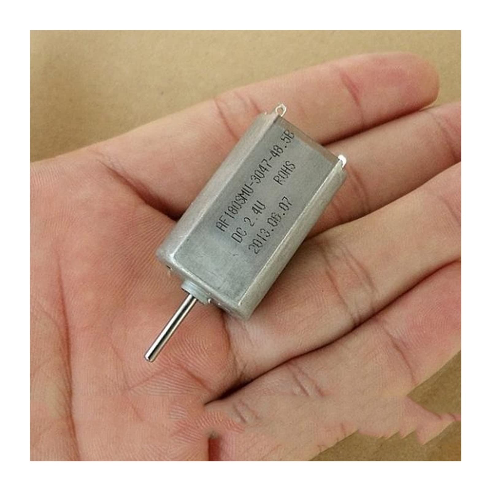 Electric Motor Electric Shaver Motor Hair Dryer Motor DIY Small Handmade Toy Motor Metal Brush 2 4V-3 6V