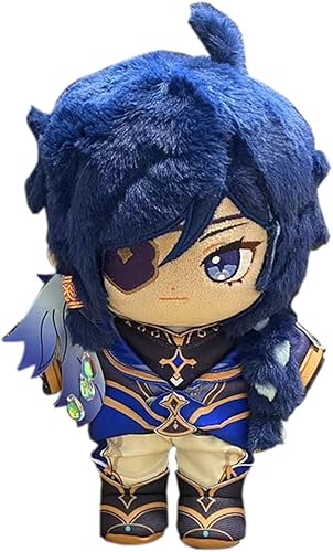 CALEMBOU Muñeca de felpa de anime, muñeca de peluche suave de 8 pulgadas con ropa, muñeca coleccionable de felpa Kaeya, para los fanáticos de disponible en Yaxa El Salvador