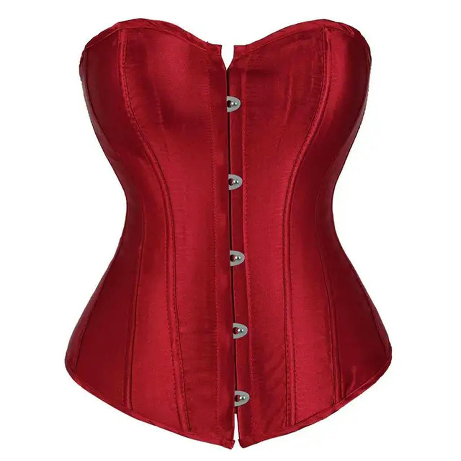 HAAR Top Bustier Aderente Overbust Corset Plus Size Sexy Corset Corsetti E Bustiers Top Gotic Lingerie Donne