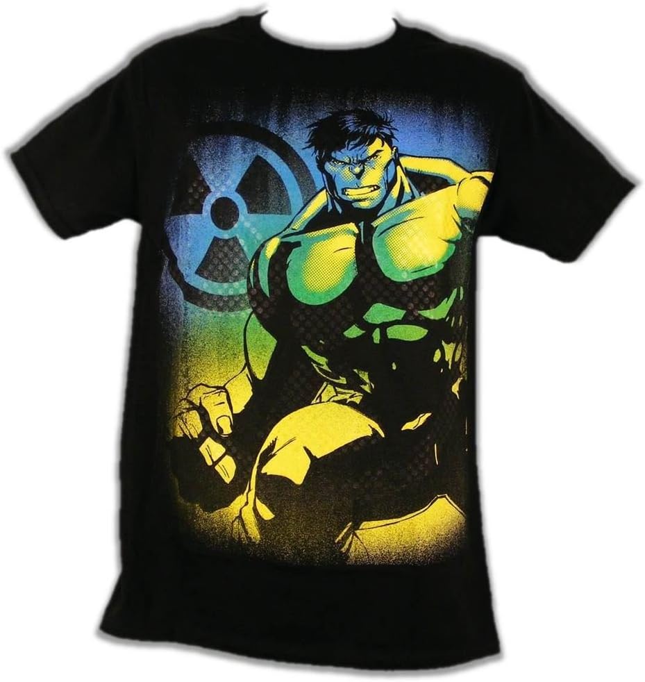 Marvel Incredible Hulk Men's Radio Static T-Shirt