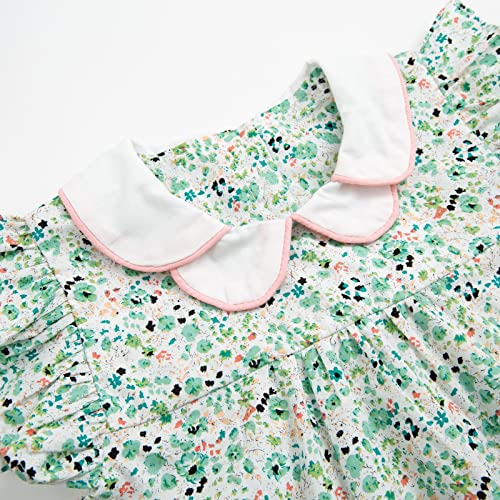 Simplee Kids Baby Girls Summer Casual Dresses Toddler Floral Print Sundress Princess Dress For 18 Months #TOP3