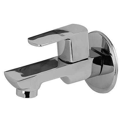 WaterLabs Bib Cock for Wash Basin | Pure Brass | 7 Year Warranty | (Kubix)