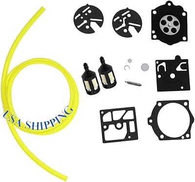 Shnile Carburetor Rebuild Repair Kit Compatible with HDB Carb McCulloch PRO MAC 605 610 650 Chainsaw K10-HDB K1-HDB HDB Carburetor