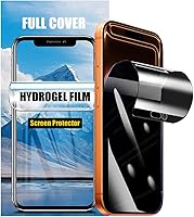 Vista 13 de LOOKSEVEN Paquete de 2 protectores de pantalla de hidrogel de privacidad para iPhone 11, película protectora de TPU suave de alta sensibilidad