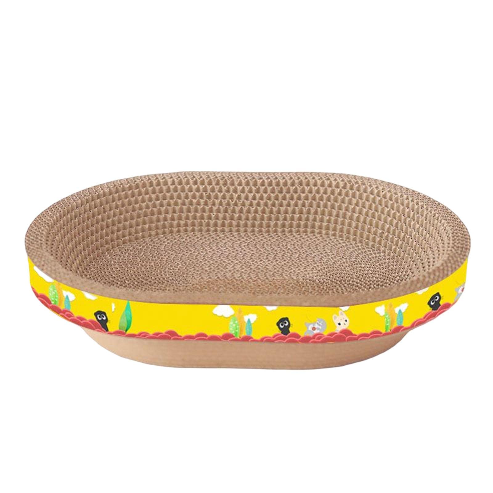 Griffoir Chat Planche Griffe Protection Mobilier Couchage Anti-Usure Carton Ondulé Solidité Adapté Aux Chats Maison Repos Divertissement Propriétaires, XL