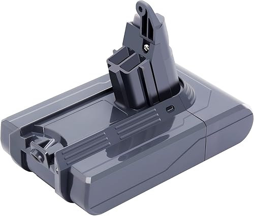 Miniatura 9 de Lasica Batería de repuesto V6 de 4.5 Ah 21.6 V con 2 filtros, compatible con Dyson V6 SV03 DC58 DC59 DC61 DC62 DC72 DC74 Animal Absolute Fluffy