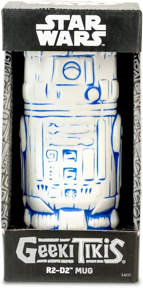 Geeki Tikis Star Wars R2-D2 Mug | Official Star Wars Collectible Tiki Style Ceramic Cup | Holds 14 Ounces