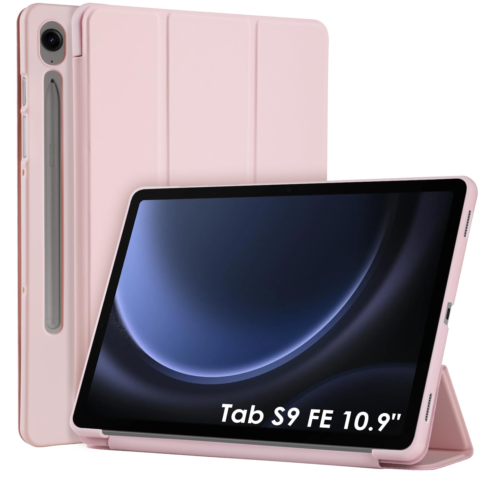 【画面保護ガラス・本体カバー付き】Galaxy Tab S9 FE Amazon.com: WD&CD Case Compatible with Samsung Galaxy Tab S9 FE