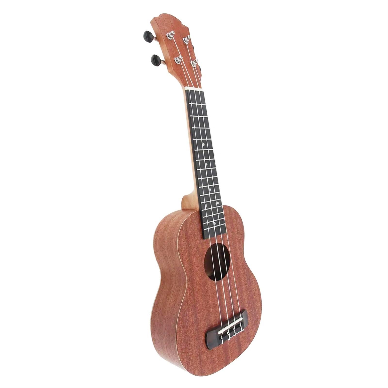 Strumento A Corda Per Chitarra Hawaiana A Quattro Corde A Quattro Corde In Legno Di Sapele Per Ukulele Da 21 Pollici