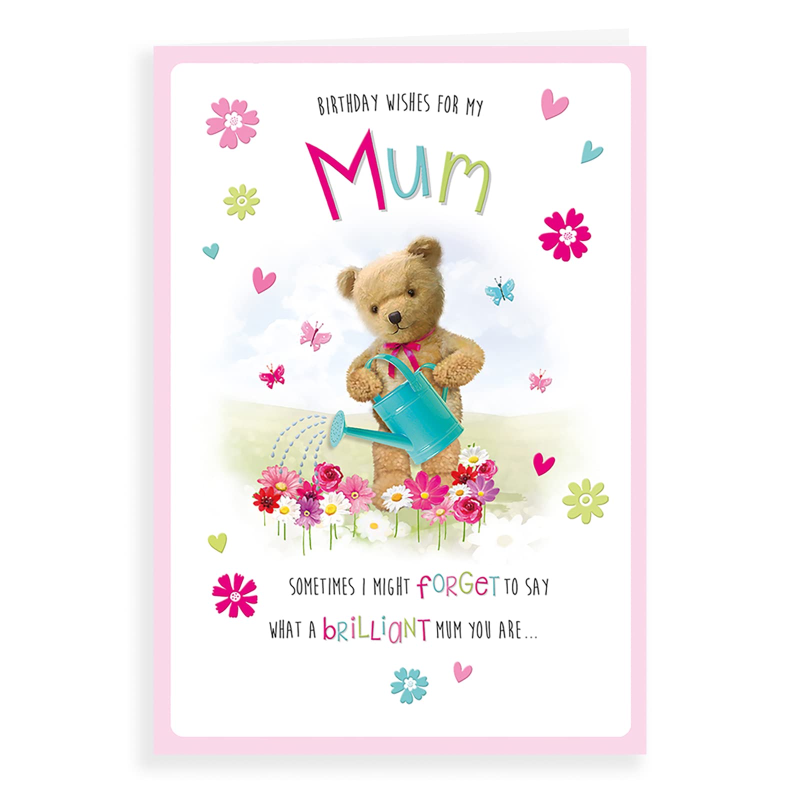Regal Publishing Cute Birthday Card Mum - 9 x 6 inches