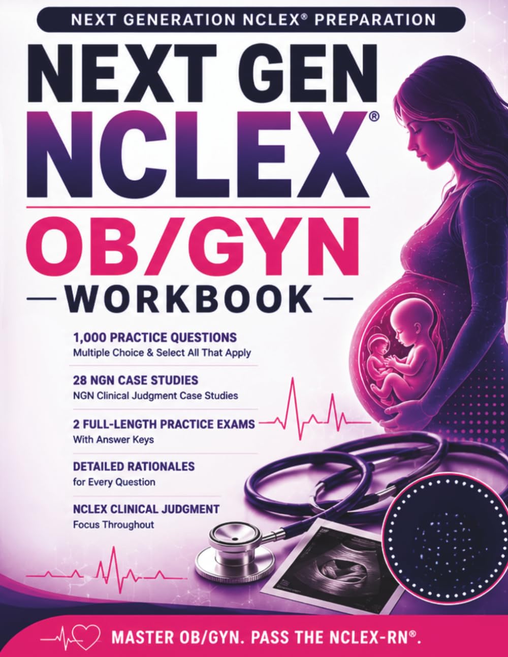 Next Gen NCLEX® OB/GYN Workbook: 1,000 Practice Questions with Rationales
