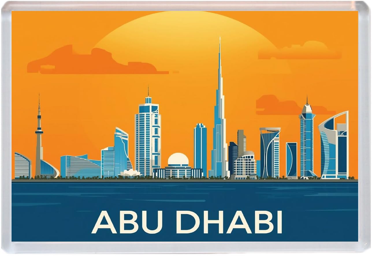 Baked Bean Store Multicolor Abu Dhabi - Uae - Jumbo Artistic Fridge Magnet 96 X 67Mm Bbsfhm3194