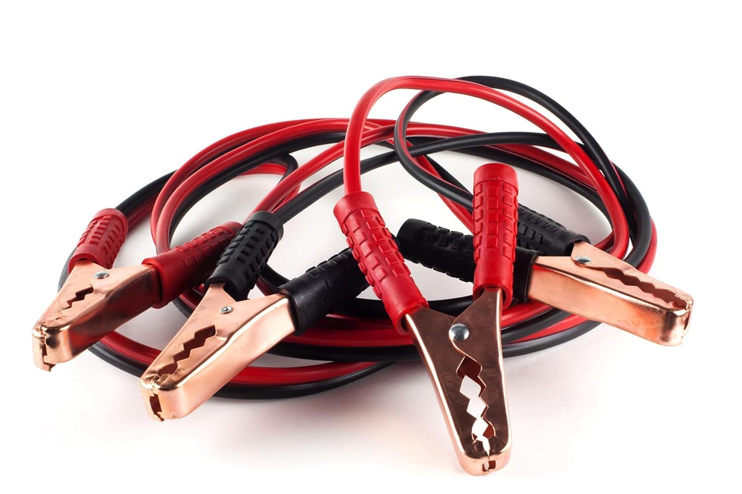 VAJIN 500AMP Booster Cable with Alligator Wire for Battery Chargers to Start for Car Engine, Heavy Duty Car Jumper Cable Battery Booster Cables Kit 7 Feet Cable Wire Clamp-image-8