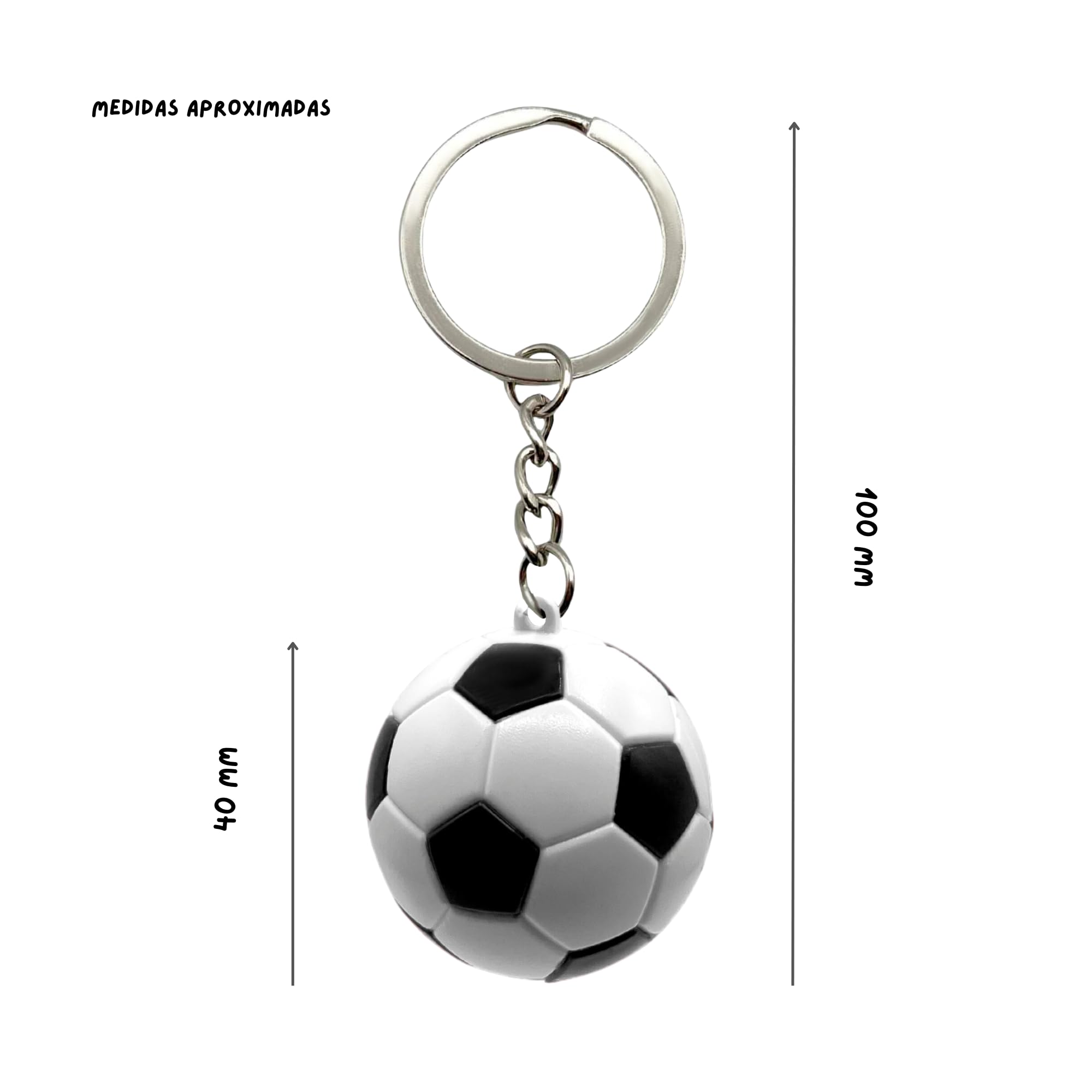 Llavero Futbol, Llavero pelota Futbol, Key Chain soccer, 1 Unidad - imagen 4