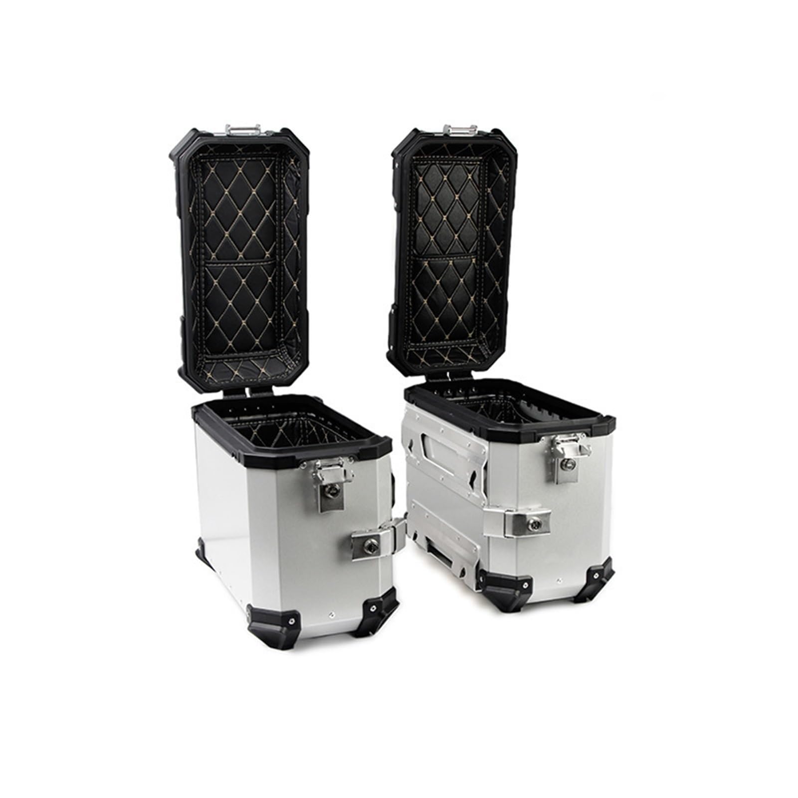 Kuferkask motocyklowy Do 38L motocykla Boczny kufer tylny Bagażnik boczny Tylny kufer górny Wewnętrzna wyściółka Wewnętrzna wyściółka Poduszka Skóra PU boczna motocykla walizka(38L Right exhaust)
