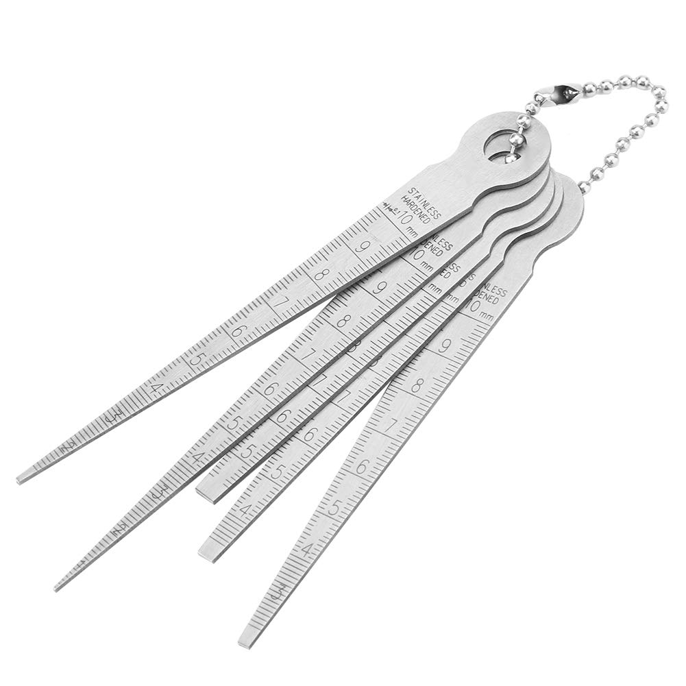 0.1mm Accuracy Feeler Gauge 110mm Stainless Steel Welding