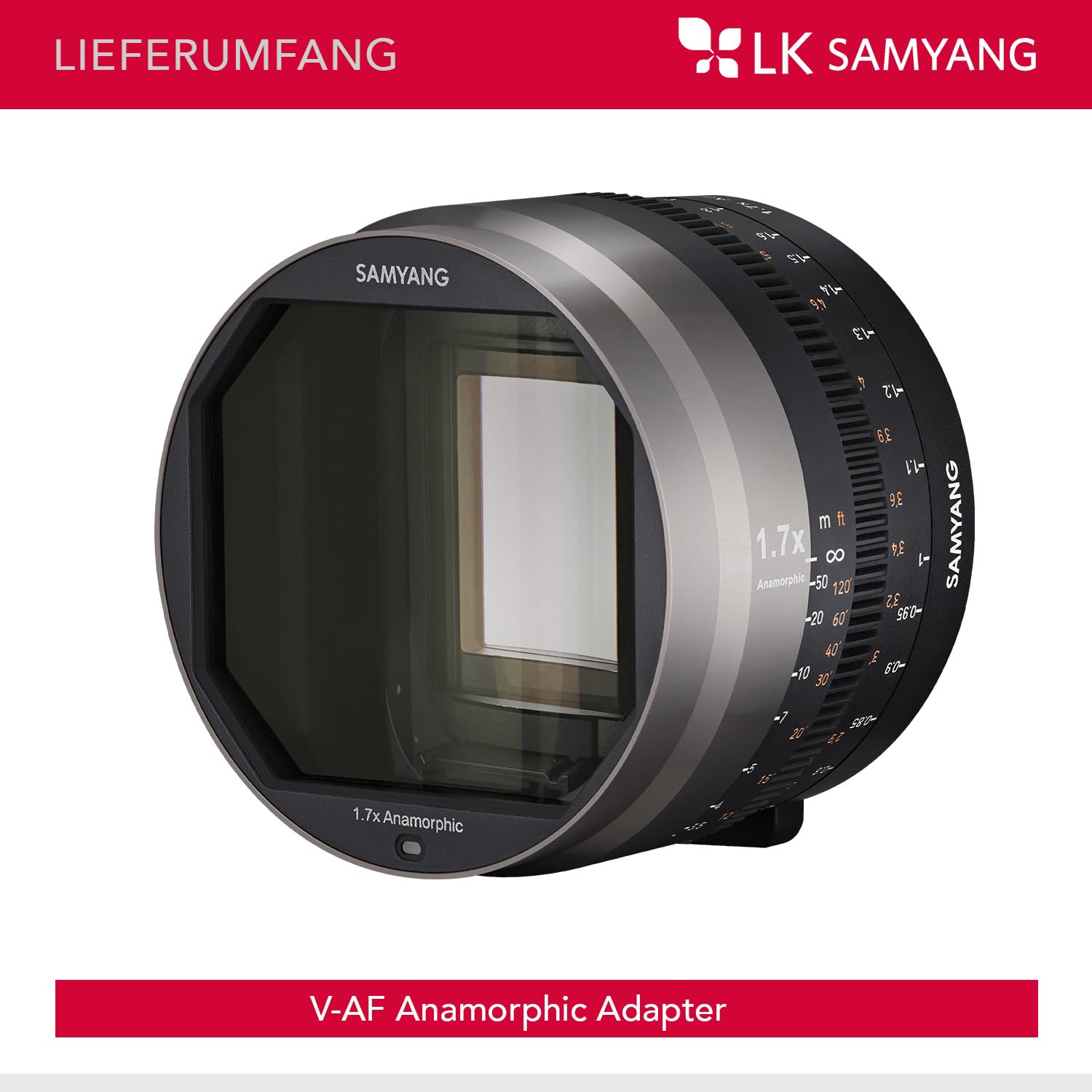 Samyang - V-AF 1.7x Anamorphic MF adapter