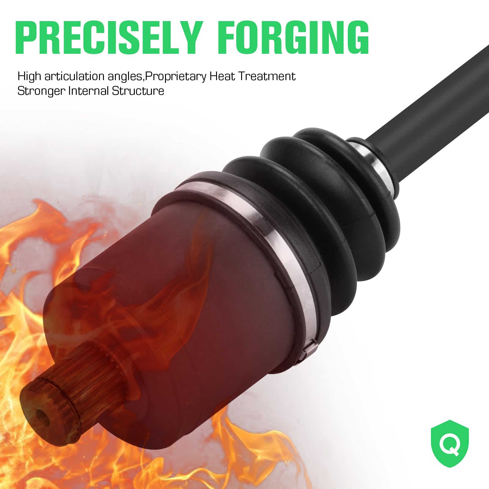 Aazon.co: Youxoto Front Left Right CV Axle & Wheel Bearing Kit Fit