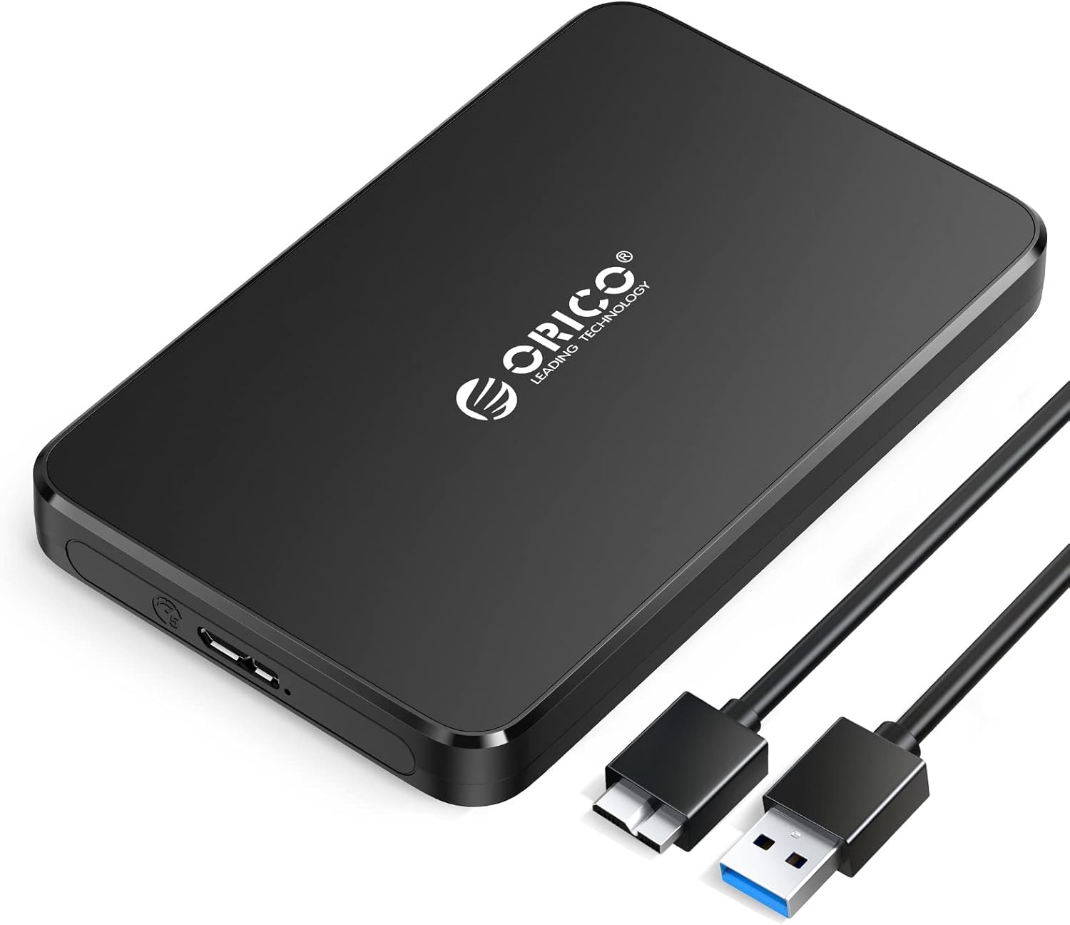 ORICO 2.5 inch Hard Drive Enclosure USB 3.0 Gen 1 to SATA III 5Gbps UASP External Hard Drive