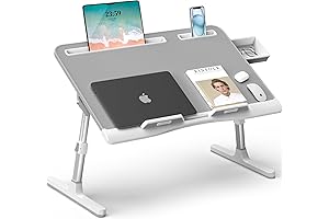 Ergonomic Sofa Desk with Drawer