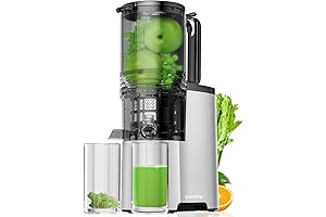 Juicer Machine for Fresh Natural Juice, 350W Slow Masticating Professional Juicer Extra...