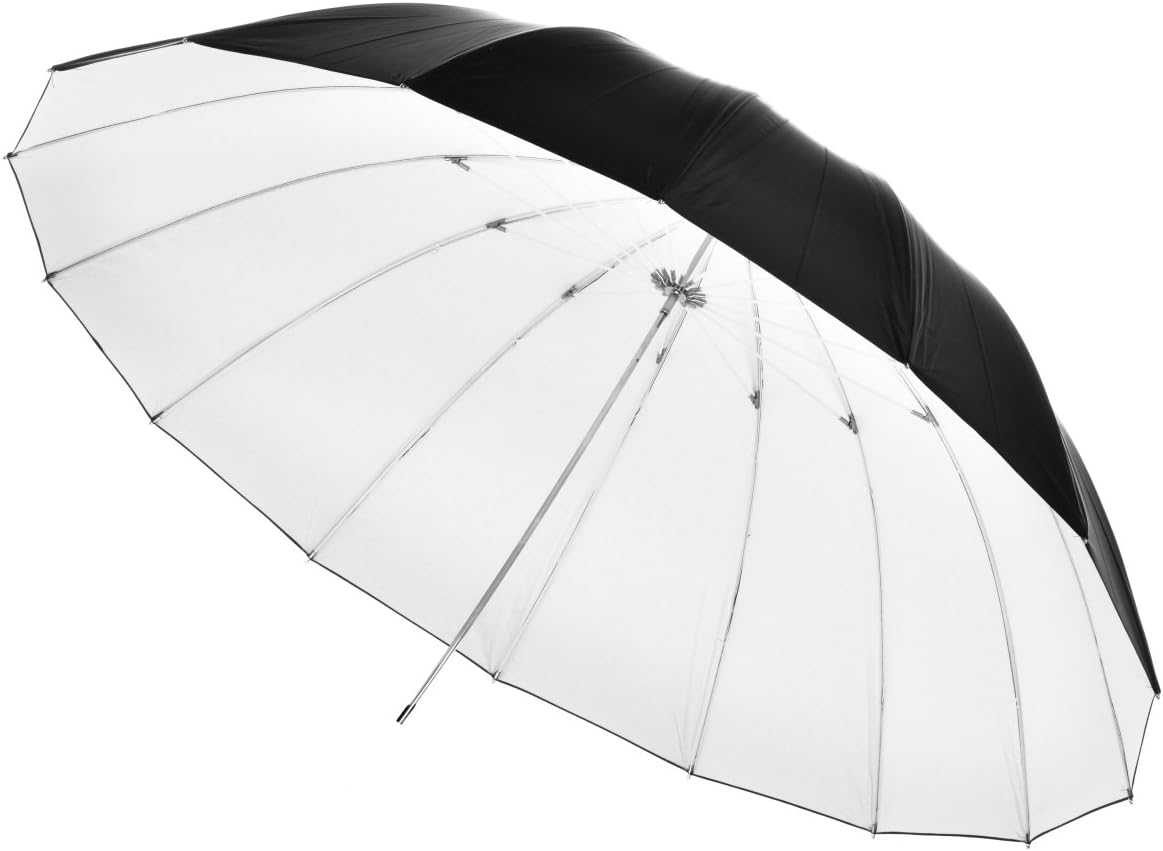 Walimex Reflex Umbrella, 150 cm, Black/White (Perfect for Product Photography)