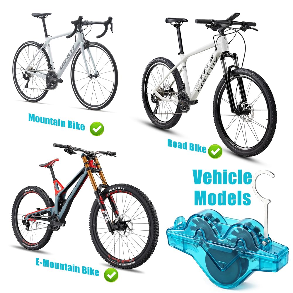 Preparat do czyszczenia łańcucha rowerowego, narzędzie do czyszczenia łańcucha rowerowego, trwały i prosty środek do czyszczenia łańcucha rowerowego, ręczny środek do czyszczenia łańcucha