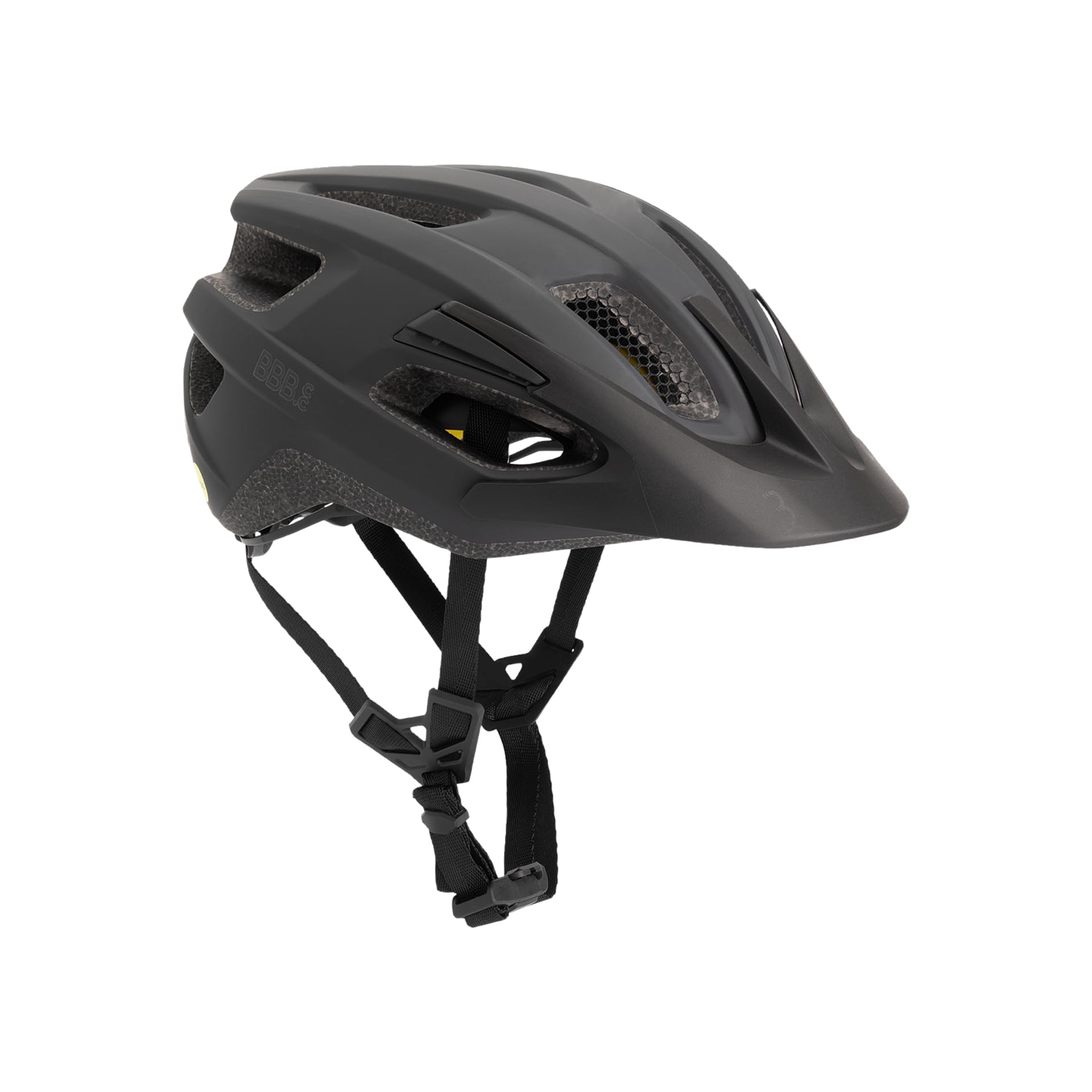BBB Cycling Helmet Bike Adult MTB And Road Bike Lightweight MIPS Helmet Adult Bike Helmet With Detachable Visor Dune MIPS 3.0 Fidlock BHE-23 Matt Dark Grey M (55-58cm)