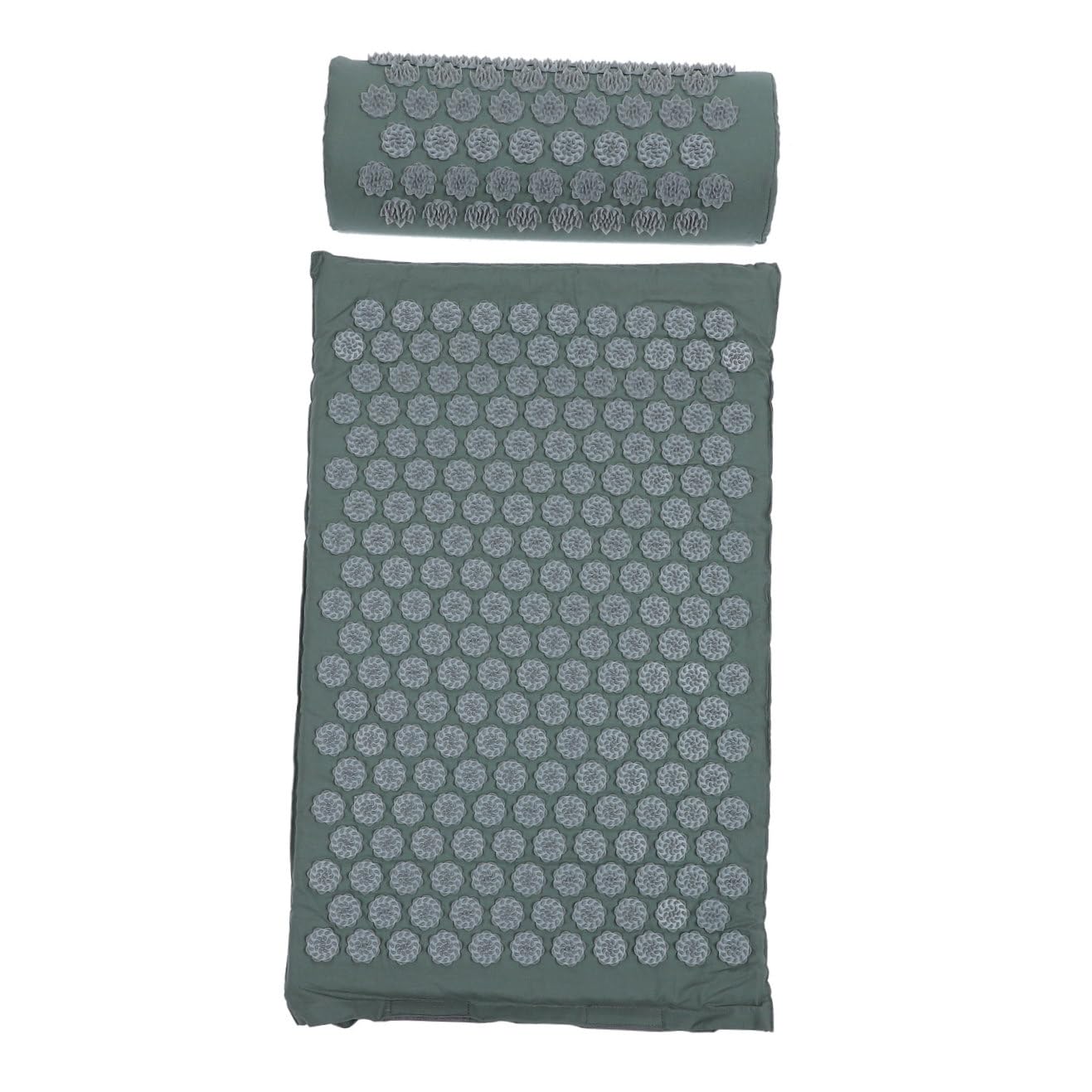 Anneome Tapis D'acupression Paquet de Transport Facile à Porter Coussin Massant Kit et 2 Pièces en Tissu Coton avec pour Soulager les Douleurs Musculaires