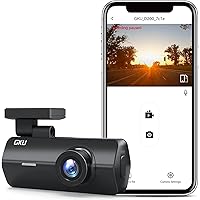 GKU Dash Cam Auto, 2.5K WiFi Dashcam Auto