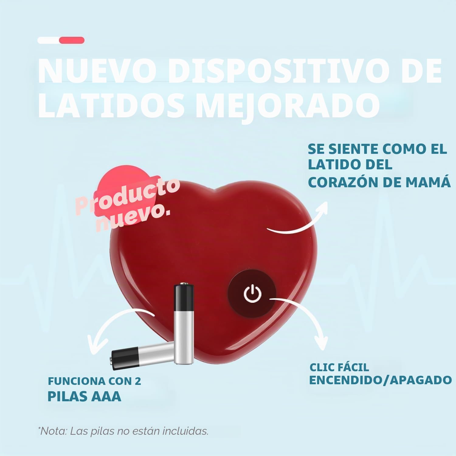AFP Juguetes Interactivos Para Perros Little Buddy Heart Beat Sheep