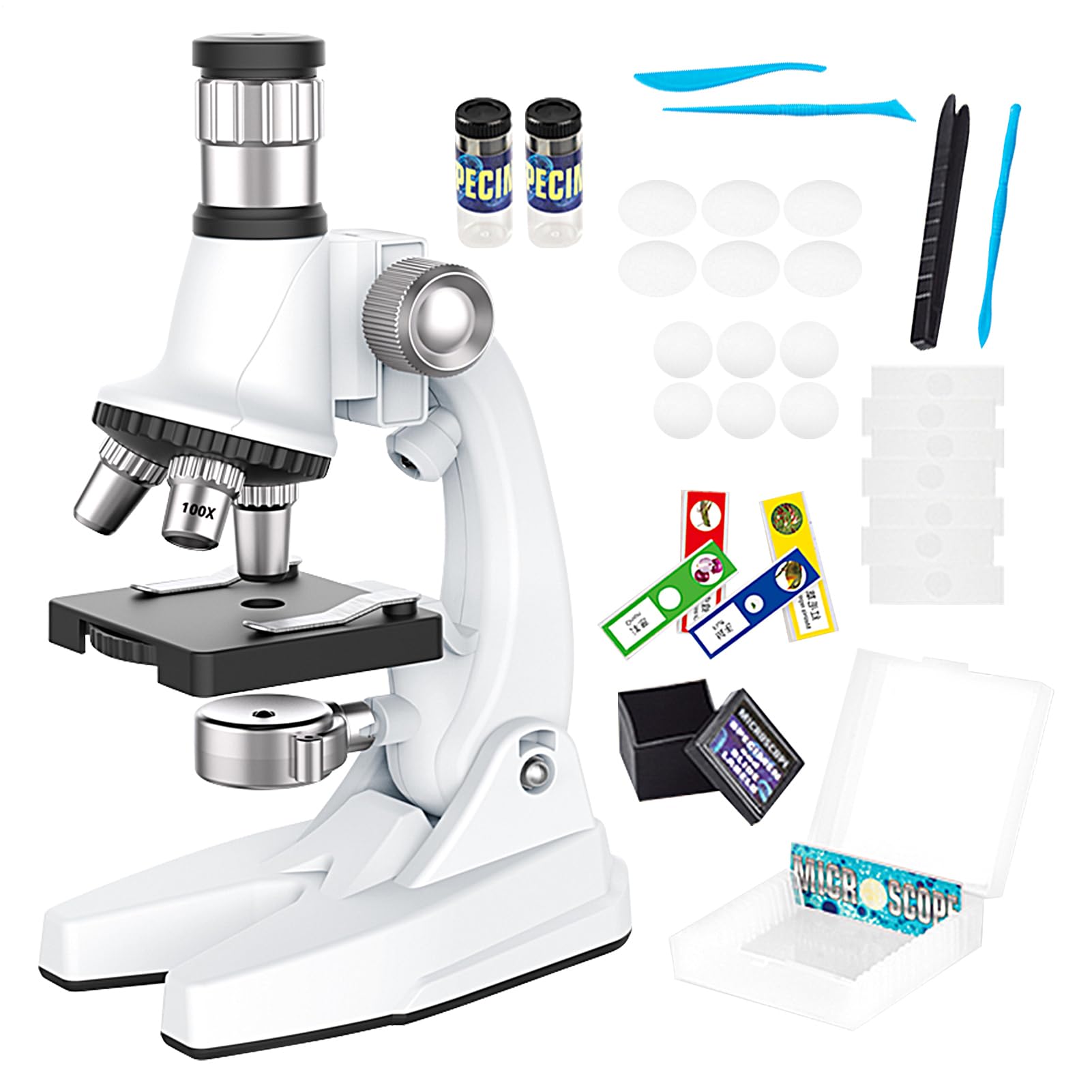 Kit de microscope pour débutants pour surmonter les difficultés en sciences à l'école - 8