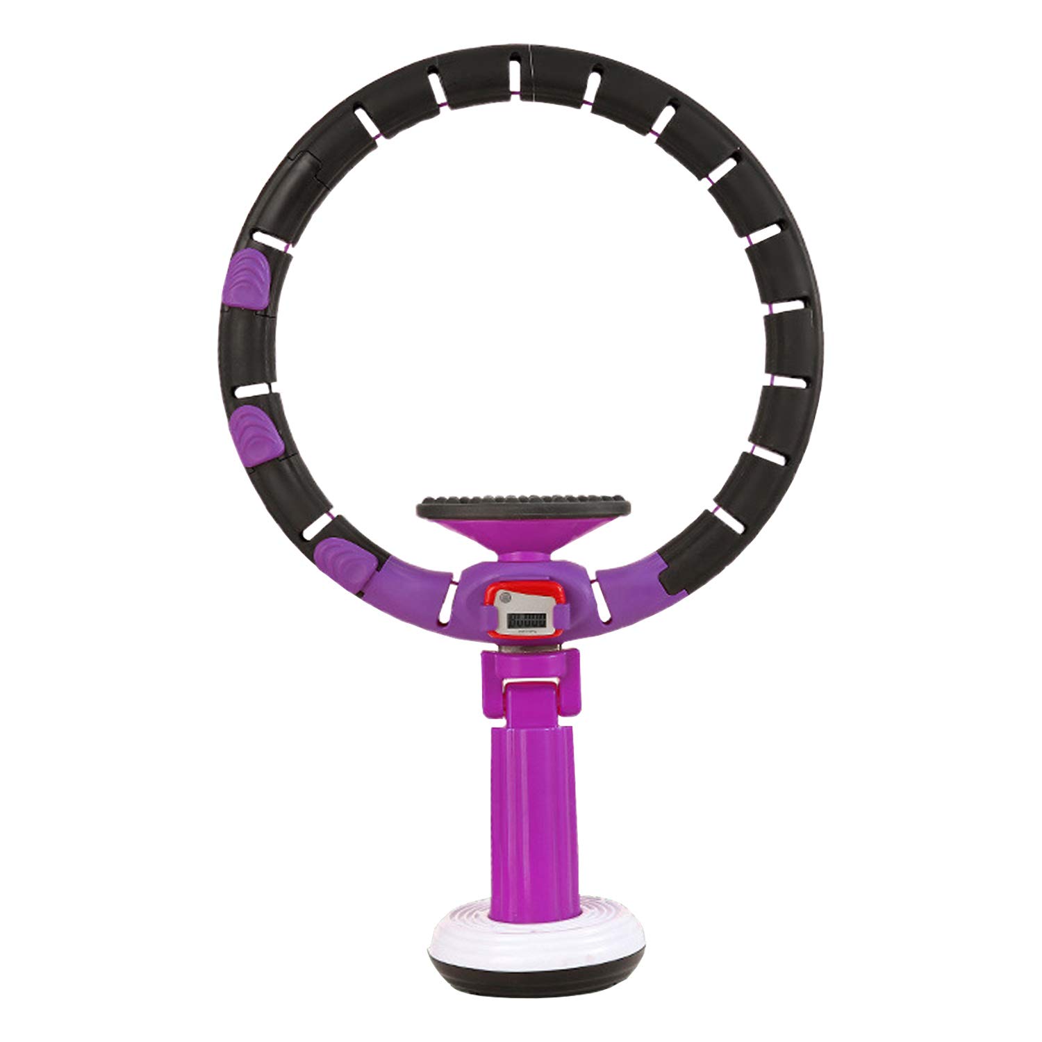 Hula Hoop Regolabile, Non Drop Hula Hoop Staccabile con Contatore Intelligente per Il Dimagrimento Dimagrante Fitness e L'esercizio Veloce della Vita per Adulti e Bambini