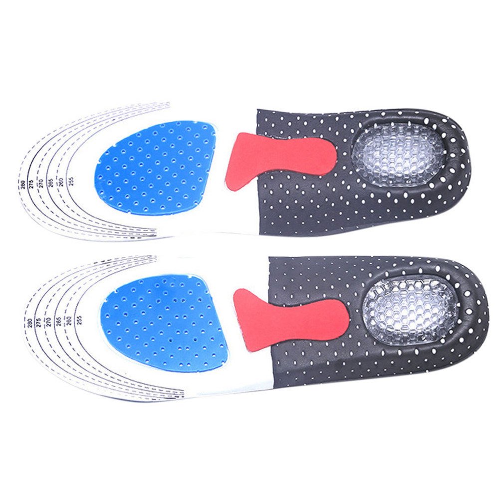 Pedimend orthopédiques Confort – Orthopédique en forme de gel EVA antibactérien Semelle intérieure – Foot Massage Gel Talon Coussin confort - Unisexe (Taille : UK – 6–11)