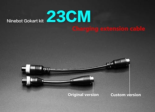 Miniatura 5 de Cable de extensión de alimentación de versión personalizada para Ninebot GOKART Karting y Ninebot Mini Balance Scooter