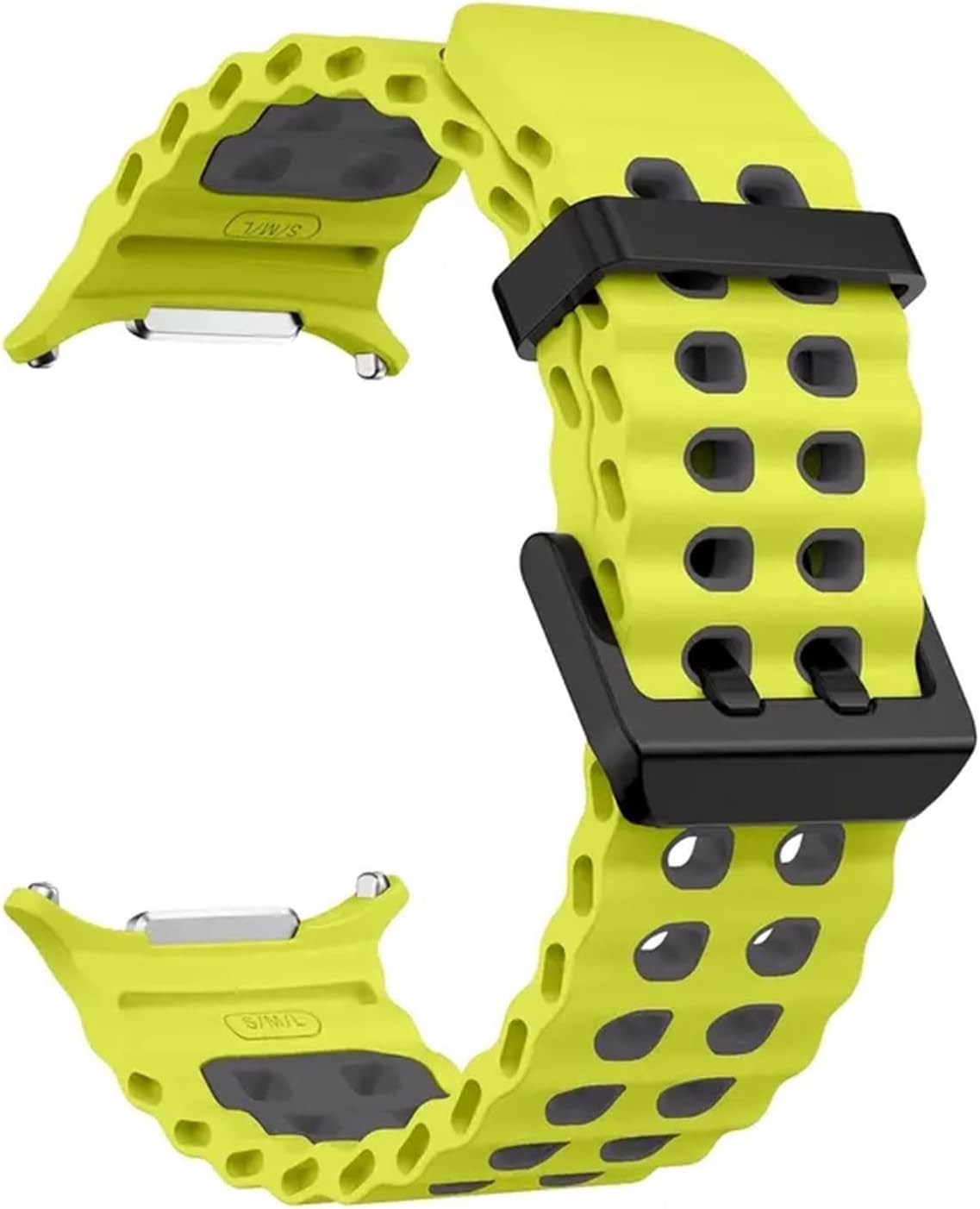 For Samsung Galaxy Watch Ultra 47mm Accessories Marine Sport silicone Bracelet correa For Galaxy Watch 7 ultra WatchBands