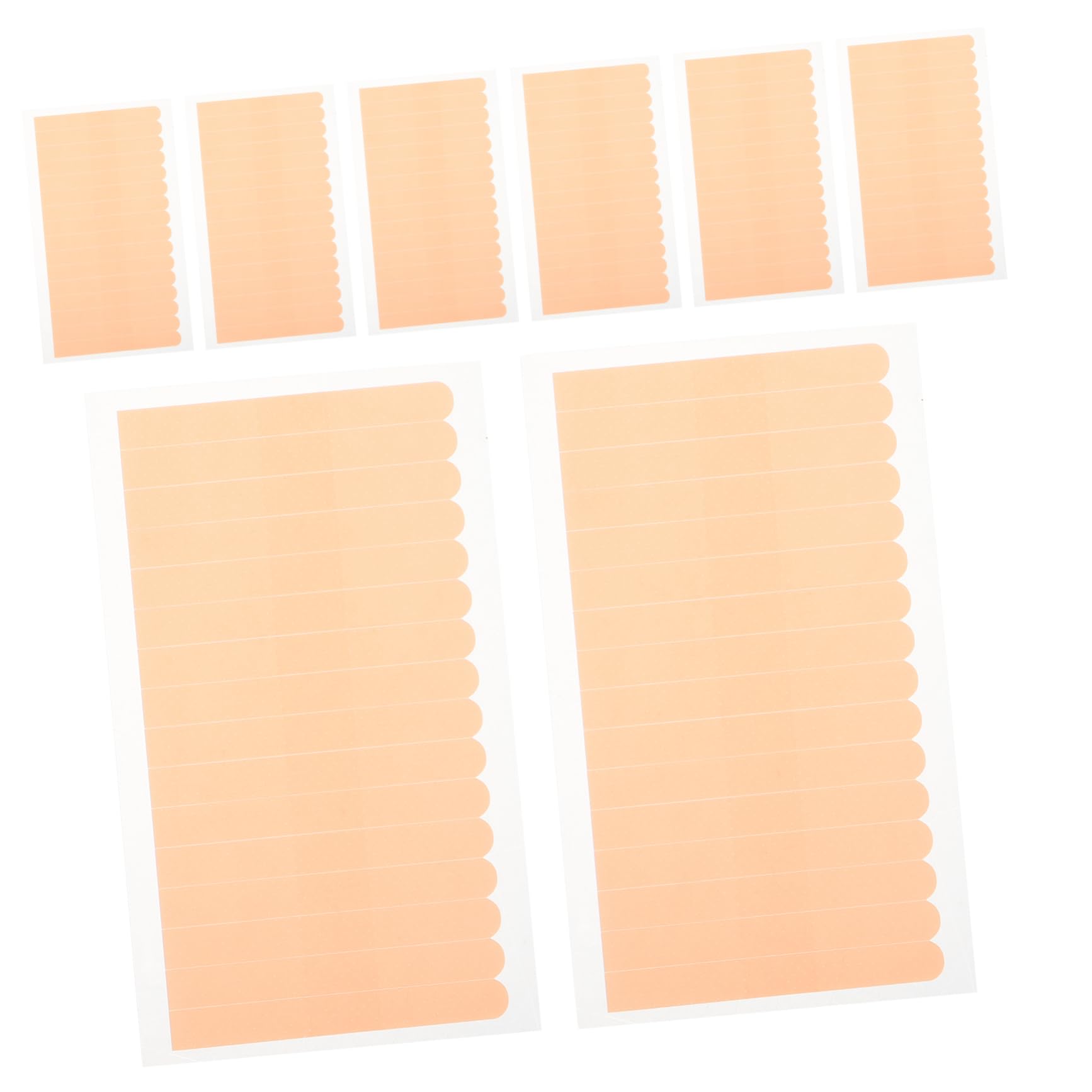 SHERCHPRY 10 Sheets Eyelash Extension Tape for Female Supply Lash Tape for Eyelid Protection Breathable Adhesive for Eyelash Grafting and Makeup Application