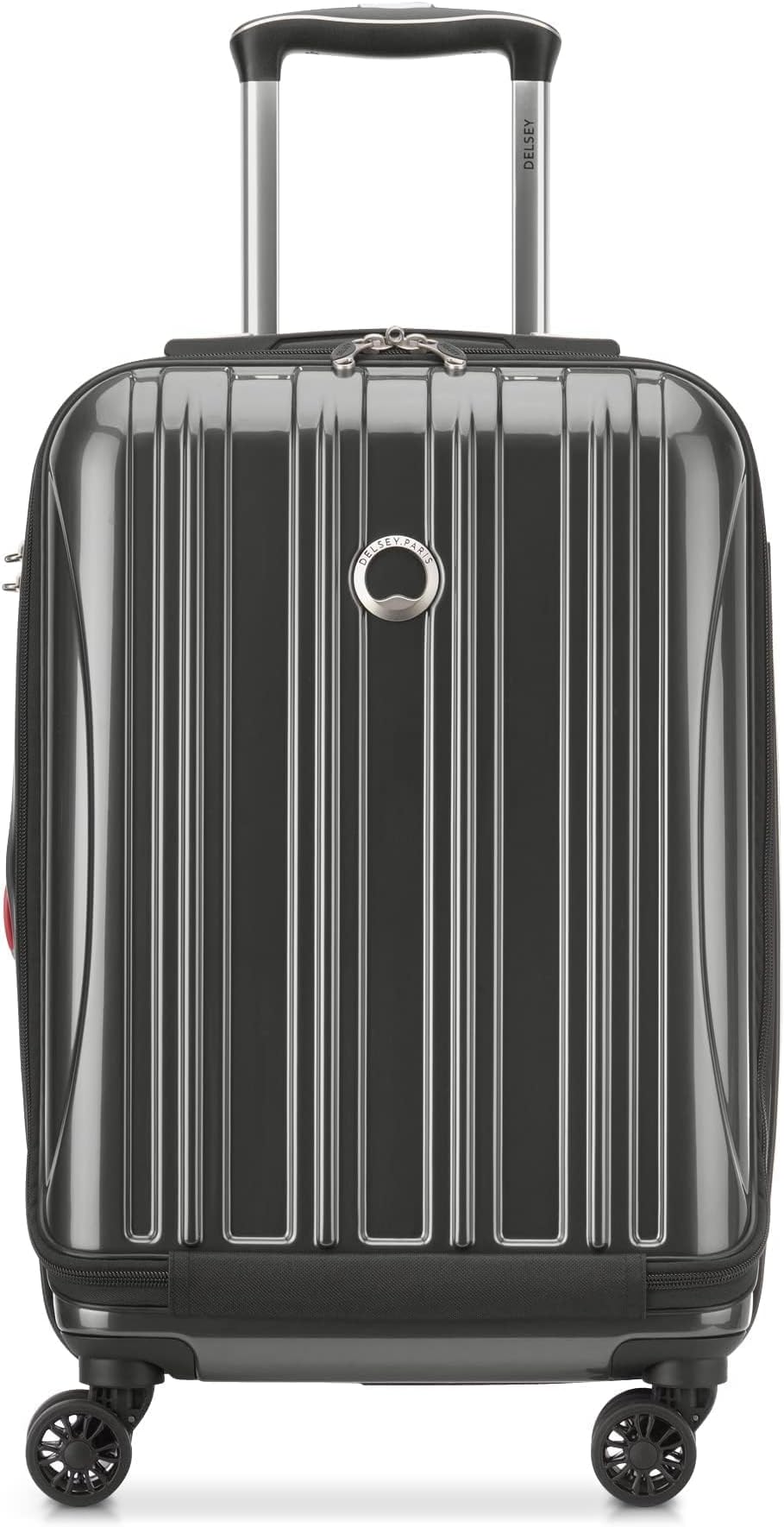 Helium Aero Hardside Expandable Luggage with Spinner Wheels, Brushed Charcoal, Carry-On 19 Inch