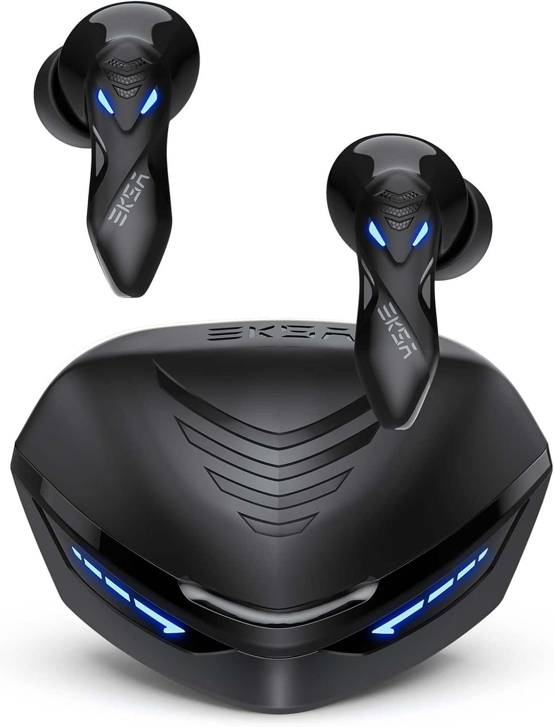 EKSA Wireless Gaming Earbuds, Bluetooth Headphones for Mobile Gaming, Switch, Music - 38ms Ultra Low Latency - 36 Hours Playtime - Game/Music Mode - Built in Mic - Noise Isolation