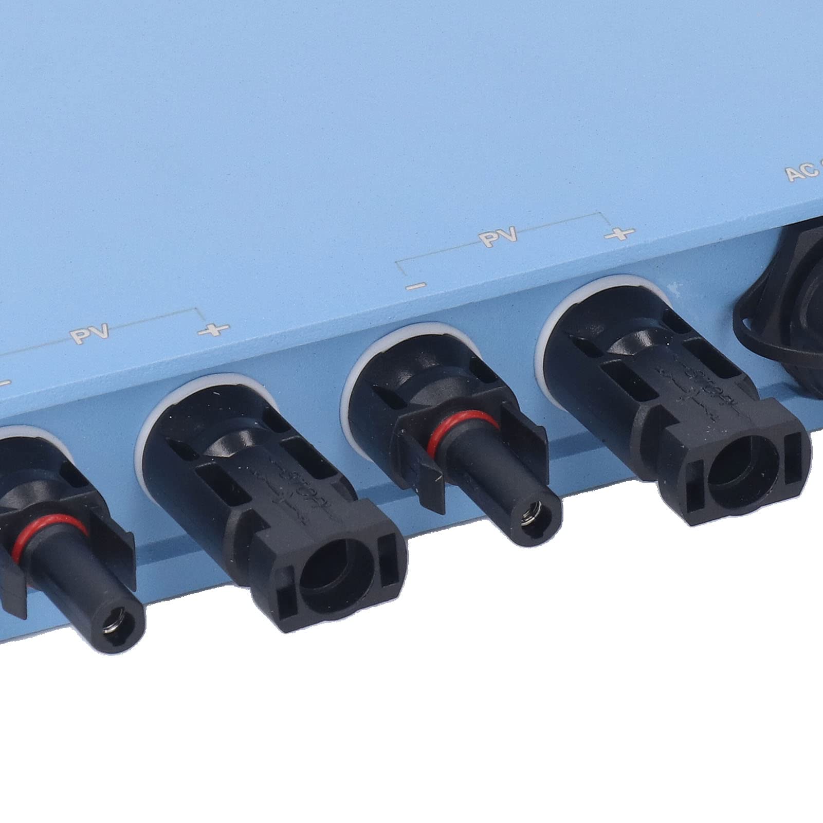 Micro Onduleur Solaire, Micro Onduleur Connecté au Réseau EU Plug 120V 230V Haute Efficacité de Travail Installation Facile Alliage d'Aluminium pour l'Industrie des Communications (600W)