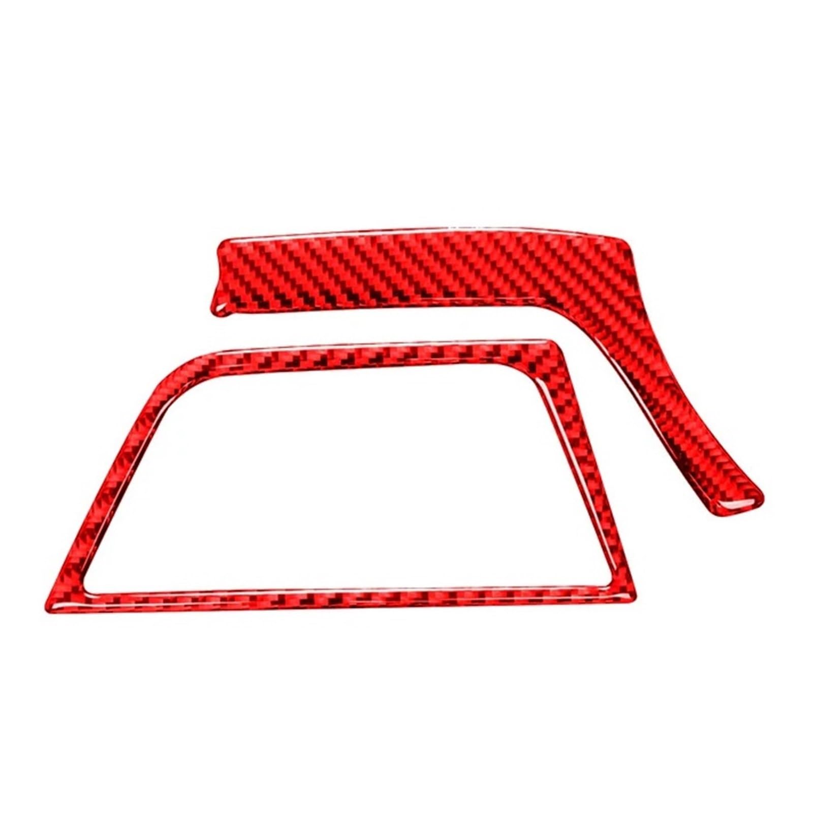 THXZINGLWG Compatible for BMW 3 Series GT F30 F34 2013-2016 Accessories Carbon Fiber Car Both Sides Air Outlets Trim Frame Cover Stickers(Lhd A,F34(2013-2016))